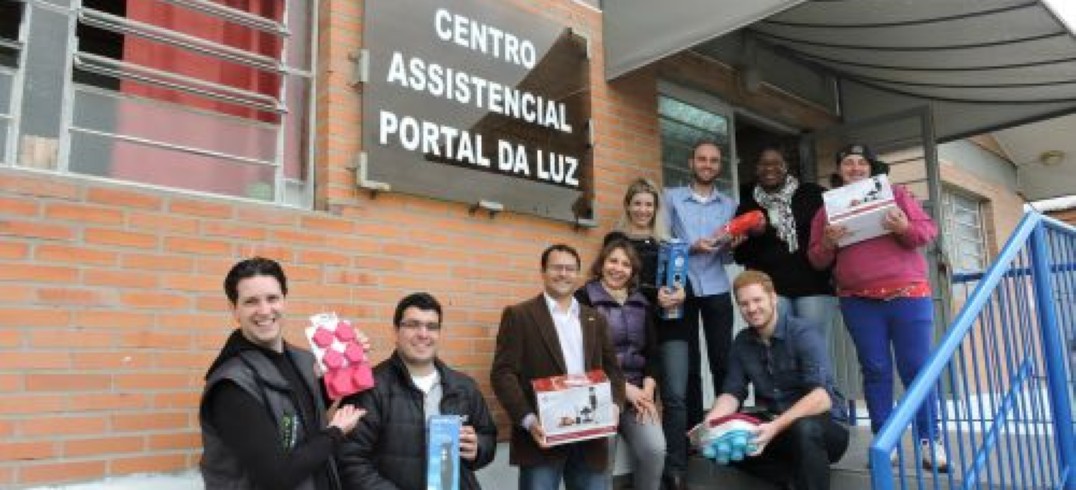 Centro Assistencial Portal da Luz foi a primeira instituição beneficiada com iniciativa da CIC Jovem - Foto: Candice Giazzon/CIC